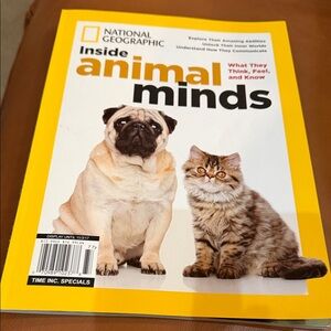 National Geographic Yellow Cover with Pets